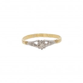 18ct Yellow Gold Ring  