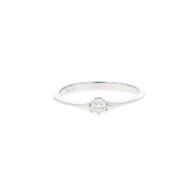 Diamond 9ct White Gold Ring