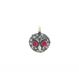 Owl Face Pendant