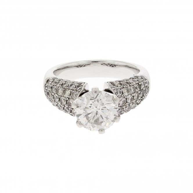 Diamond Platinum Ring