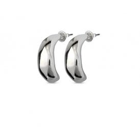 Drops Loops Silver Plated Silver Earrings PEN0792MTL0000U