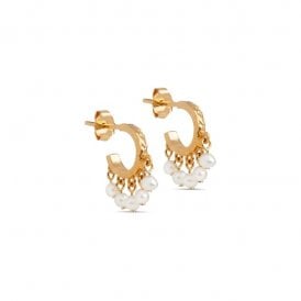 Astrid Pearl Earrings E309GM YGP