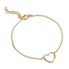 Organic Heart Bracelet B112GM YGP