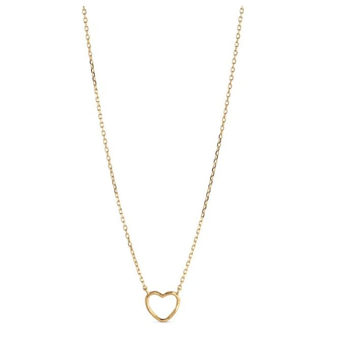 ENAMEL Copenhagen Organic Heart Necklace N102GM YGP