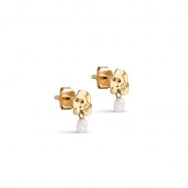 Rio Pearl Stud Earrings E333GM YGP