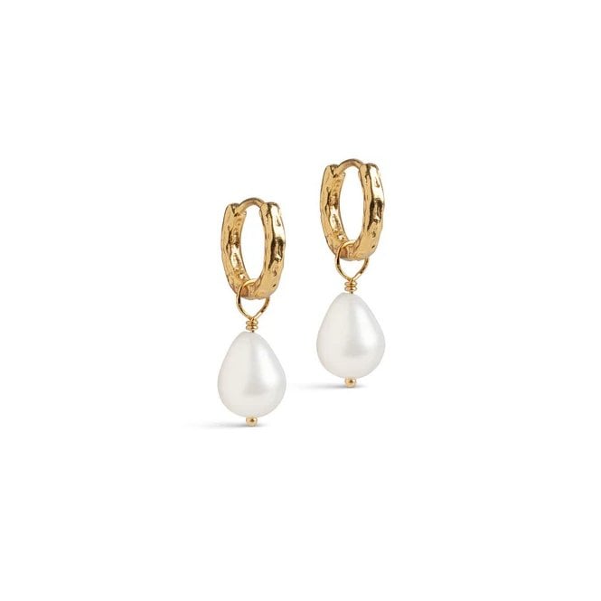 ENAMEL Copenhagen Significant Pearl Earrings E324GM YGP