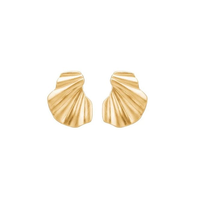 ENAMEL Copenhagen Wave Earrings E70GM YGP