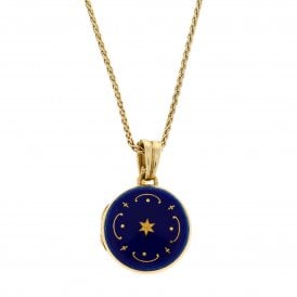 F1379 Locket & Gold Chain