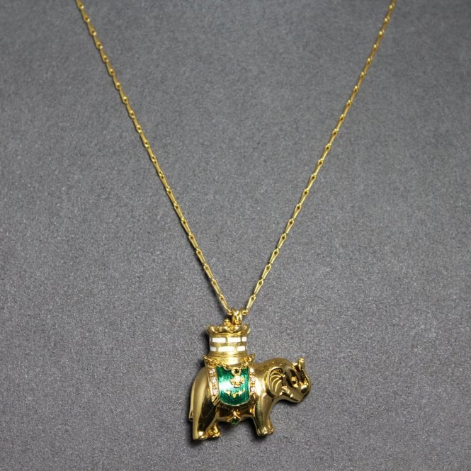Faberge F1539 Elephant Brooch Pendant