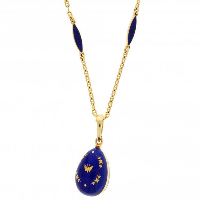 Faberge F1687 Egg Pendant on Necklace