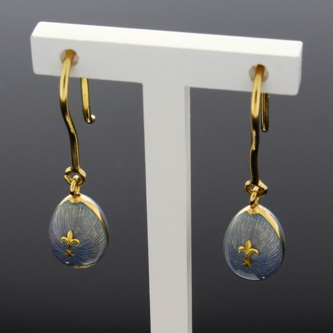 Faberge F2173 OB Egg Drop Earrings