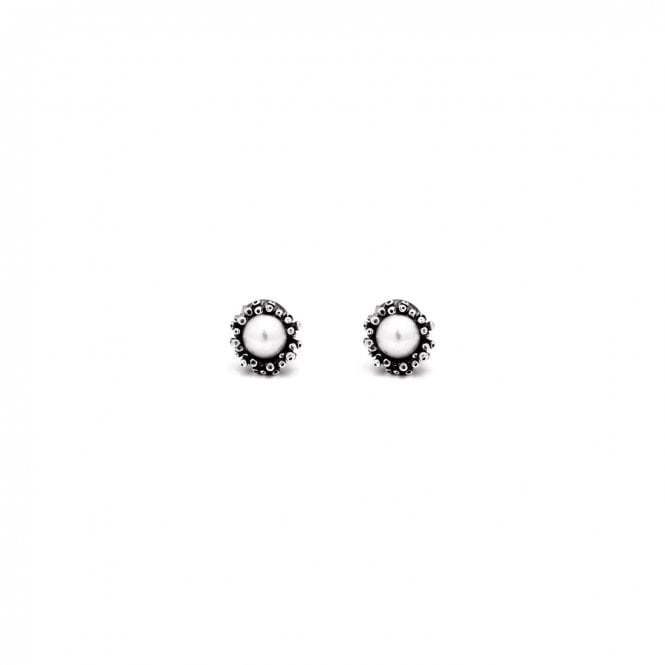 Giovanni Raspini Anemone Amall Pearl Earrings 11266