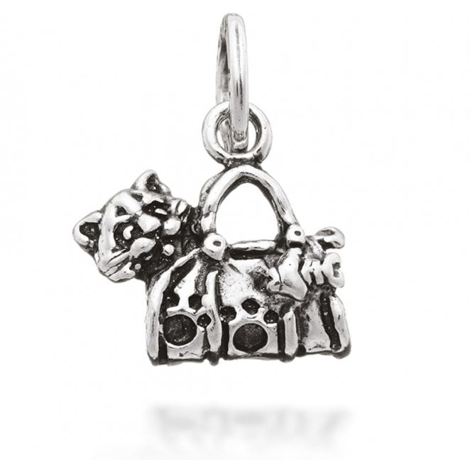 Giovanni Raspini Cat in a Bag Charm 08063
