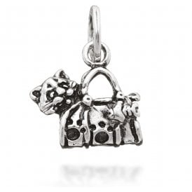 Cat in a Bag Charm 08063