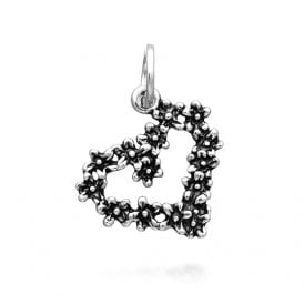 Daisies Hearts Charm 09465