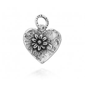 DAISY HEART CHARM 08744