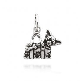 Dog in Bag Charm 08062