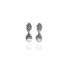 Drops Mini Pearl Stud Drop Earrings 11934