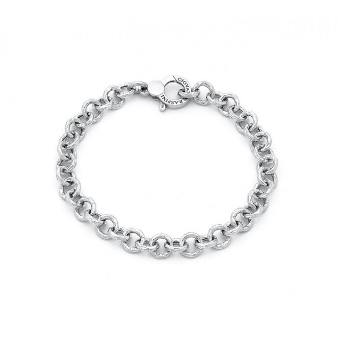 Giovanni Raspini Hammered Links 20cm Bracelet 11605