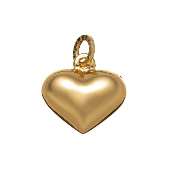 Giovanni Raspini HEART CHARM YELLOW GOLD PLATED 08570