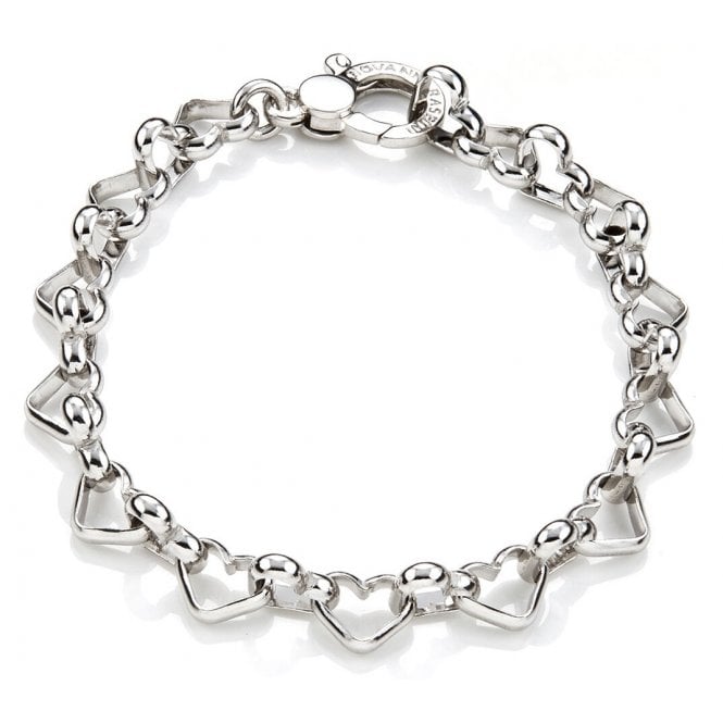 Giovanni Raspini Heart Link Bracelet 08591