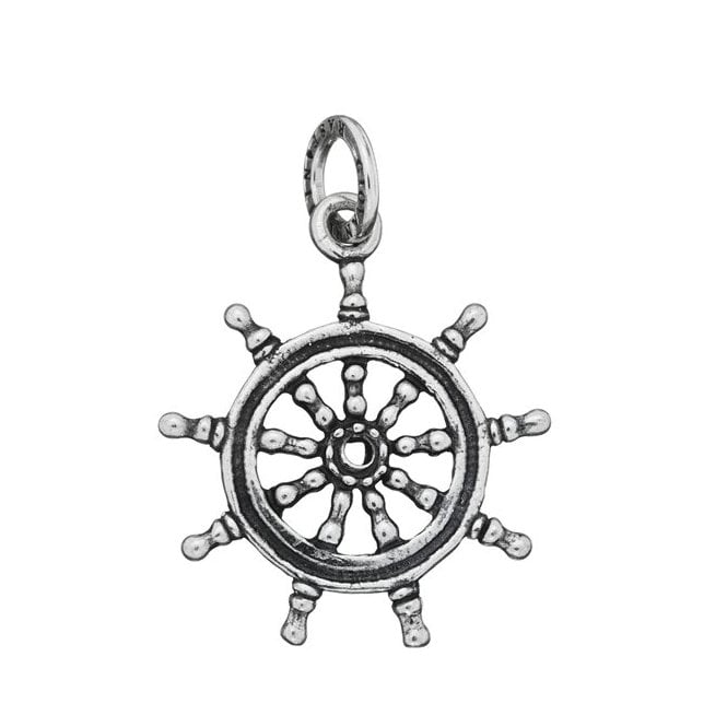 Giovanni Raspini Helm Wheel Big Charm 06176