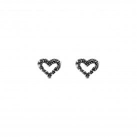 Perlage Heart Stud Earrings 10149