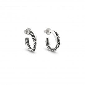 Perlage Hoop Double Earrings 12256