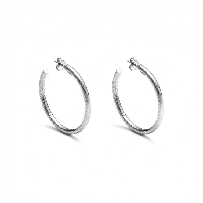 Giovanni Raspini Rock Light Medium Hoop Earrings 10393