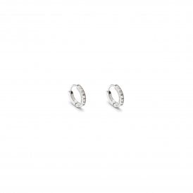Small Crystal Huggie Earrings 11954