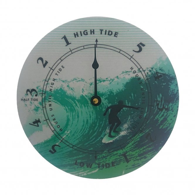 Glosstock Ltd Surfer Tide Clock