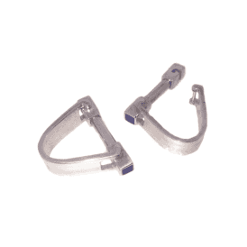 Lapis Triangle Cufflinks
