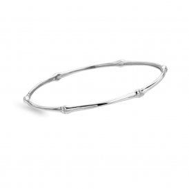 Hot Diamonds X Tasha Ghouri Yellow Gold Plate Bondi Bangle DC200