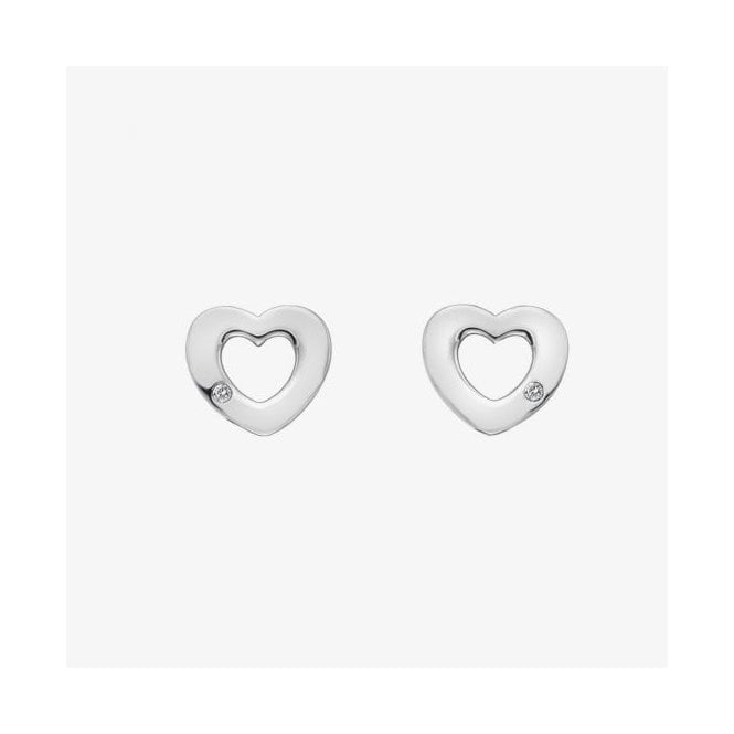 Hot Diamonds AMULET HEART STUDS (DE616)