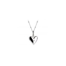 CONFIDENT SMALL HEART LOCKET & CHAIN (DP142)