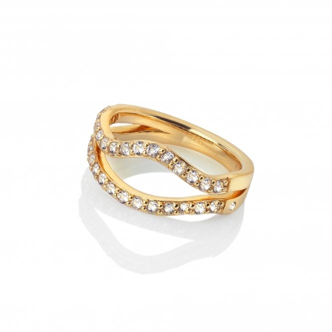 Hot Diamonds Extravagance Ring DR223/XS 