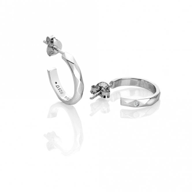 Hot Diamonds Harlequin Hoop Stud Earrings DE882