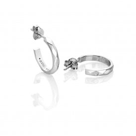 Harlequin Hoop Stud Earrings DE882