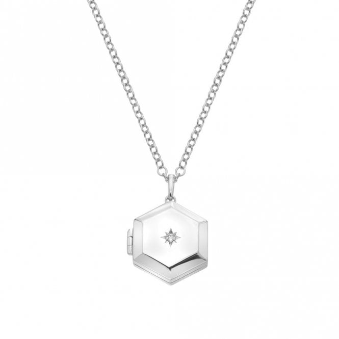Hot Diamonds Hexagon Locket DP1100