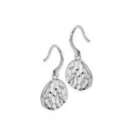 Marble Hook Hoop Earrings DE862