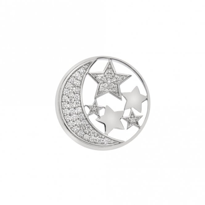 Hot Diamonds NOTTURNO COIN 33MM EC517