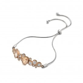 Purity & Loyalty Rose Plated Bracelet EB068
