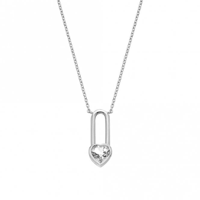 Hot Diamonds Solitaire Heart Necklace DN233