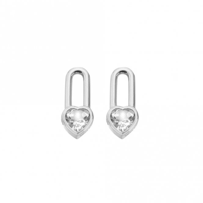 Hot Diamonds Solitaire Heart Stud Earrings DE879