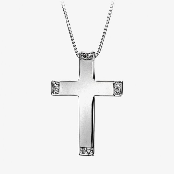 Hot Diamonds SPARKLE CROSS ON CHAIN DP105