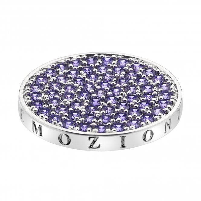 Hot Diamonds Spirituality Purple 33mm Coin EC441 