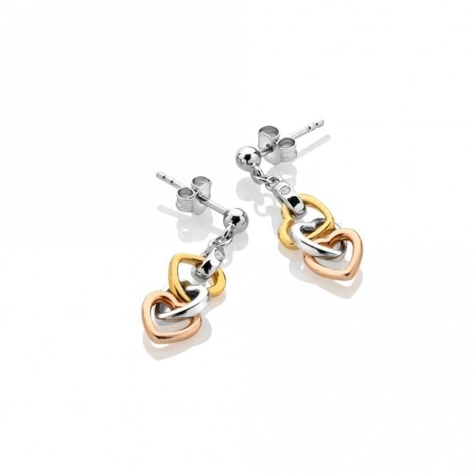 Hot Diamonds Trio Triple Heart DE703