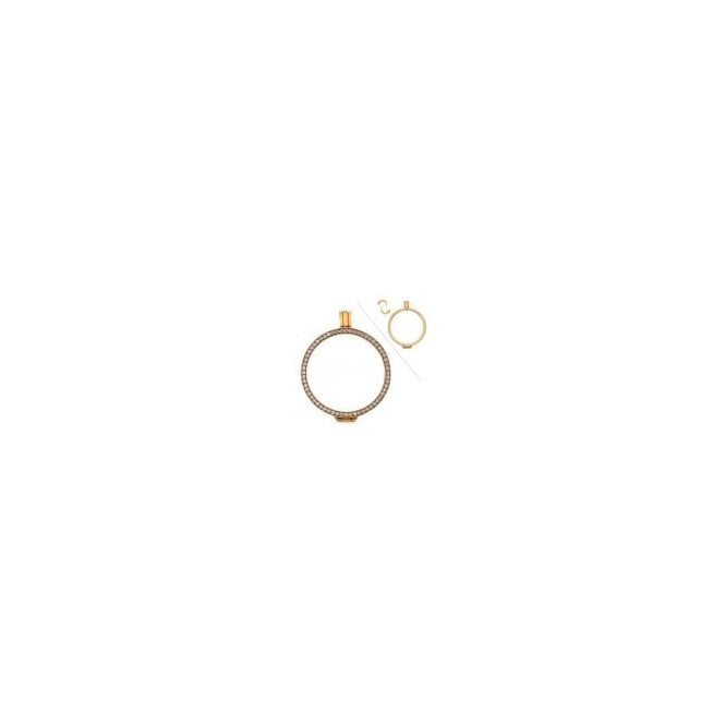 Hot Diamonds YGP REVERSIBLE COIN KEEPER 33MM (EK010)