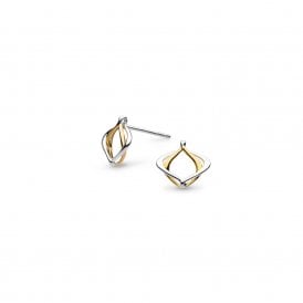 Alicia Golden Petite Stud Earrings 40019GRP YGP