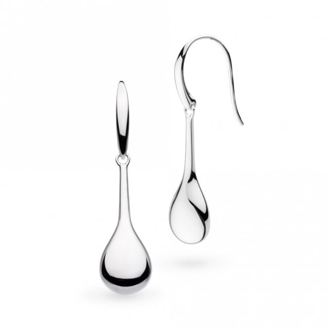 Kit Heath Jewellery Coast Pebble Smooth Elegant Drop Earrings 60154RP